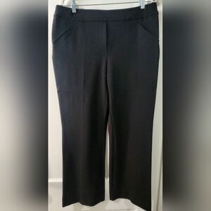 🪻NWT Reitmans Black Wide Leg Women's Pants🪻size:16p